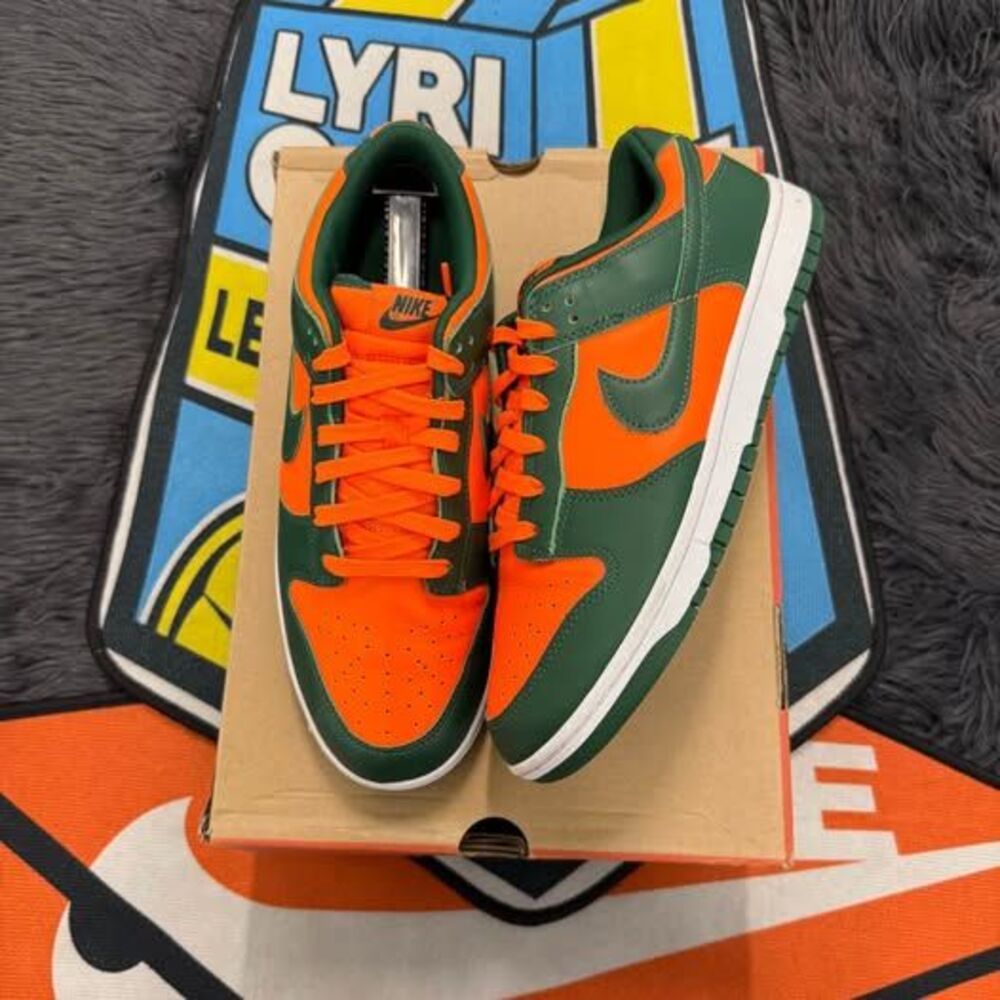 Nike Dunk Low 'Miami Hurricanes' Size 11M
